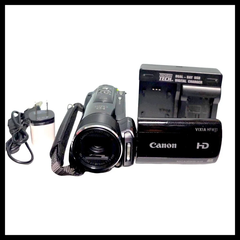 CANON Vixia HF M31 Full HD 15X Optical Zoom 32GB Built-In Storage